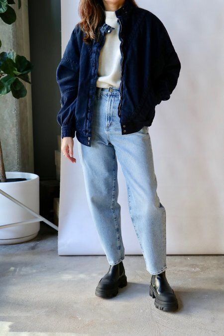 Dark Denim Jacket, Denim Jacket Outfit, Indie Outfits, Mode Vintage, Looks Style, Mode Inspiration, Looks Vintage, Outfits Casuales, Cute Casual Outfits