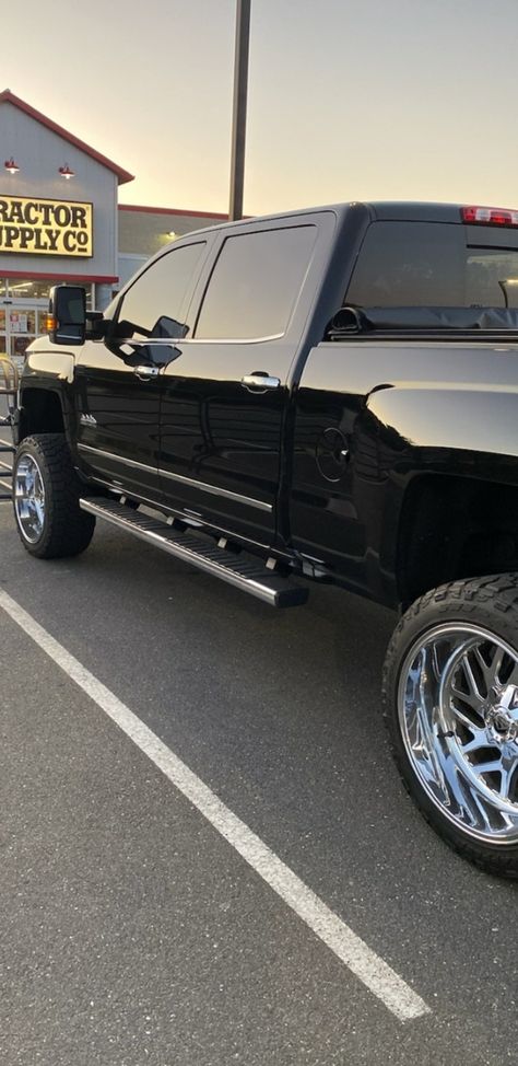 Black Jacked Up Trucks, 2019 Chevy Silverado, Chevy Silverado, Chevy, Suv Car, Suv, Trucks, Vehicles, Quick Saves