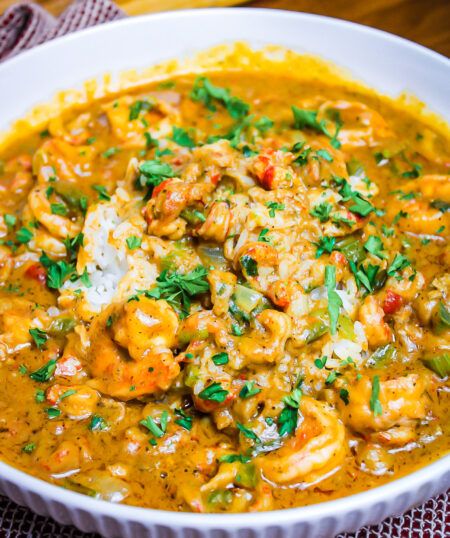 Etoufee Recipe Louisiana Shrimp Crawfish Etouffee, Crawfish Tails And Shrimp Recipes, Crayfish Etouffee Recipe, Crawfish And Shrimp Etouffee, Tony Chachere Recipes, Shrimp And Crawfish Recipes, Crawfish Ettouffe Recipe, Shrimp Etouffee Recipes, Seafood Etouffee Recipe