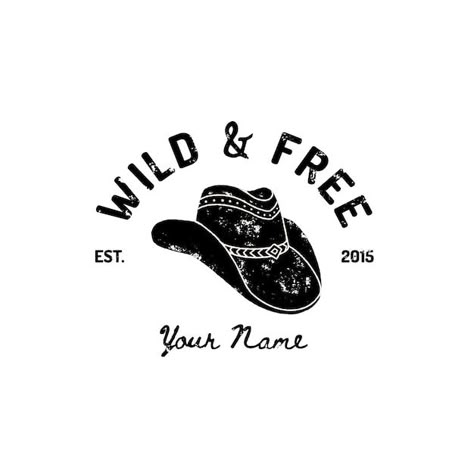 Cute Western Aesthetic, Rodeo Logo Design, Texas Logo Design Ideas, Cowboy Logo Design Ideas, Country Logo Design Ideas, Old Western Design, Vintage Logos Aesthetic, Western Logo Ideas, Western Photography Logo