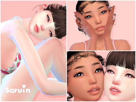 Saruin's Kokoro | Skin Sims 4 Cc Download Skin, Sims 4 Cc Skin Overlays Soft, Sims 4 Cute Skin Overlays, Sims 4skin Overlay, Maxis Skin Sims 4, Aesthetic Sims 4 Cc Skin Details, Kokoro Skin Sims 4, Maxis Skin Details, Sins 4 Skin Details