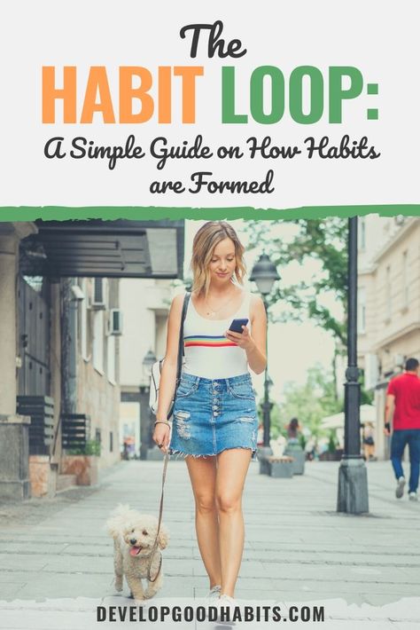 In this article, we will talk about the concept of a habit loop and how you can use it to create positive habits | habit loop | what commences the habit loop | the habit loop book #habitstacking #habits #habitdevelopment via @HabitChange Habit Loop, Forming Habits, Daily Routine Habits, Habit Books, Habit Formation, New Habits, Success Habits, Changing Habits, Habit Forming