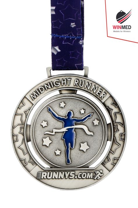 Winmed's custom running medal, capturing the determination and victory in each step. Loreto, Marathon Medal Design, Medal Design Ideas, Medals Design, Medal Design, Running Competition, Running Medal, Marathon Medal, Midnight Runners