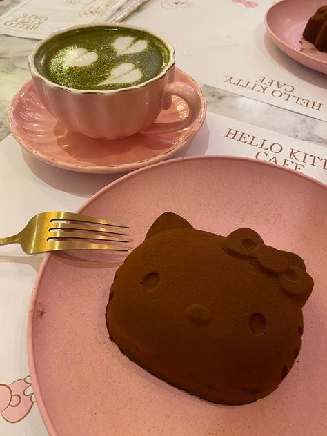 Hello Kitty Cafe Mexico City, Hello Kitty Cafe Food, Hello Kitty Restaurant, Sanrio Cafe, Cafe Hello Kitty, Hello Kitty Shop, Kitty Cafe, Kawaii Cooking, Pretty Dessert