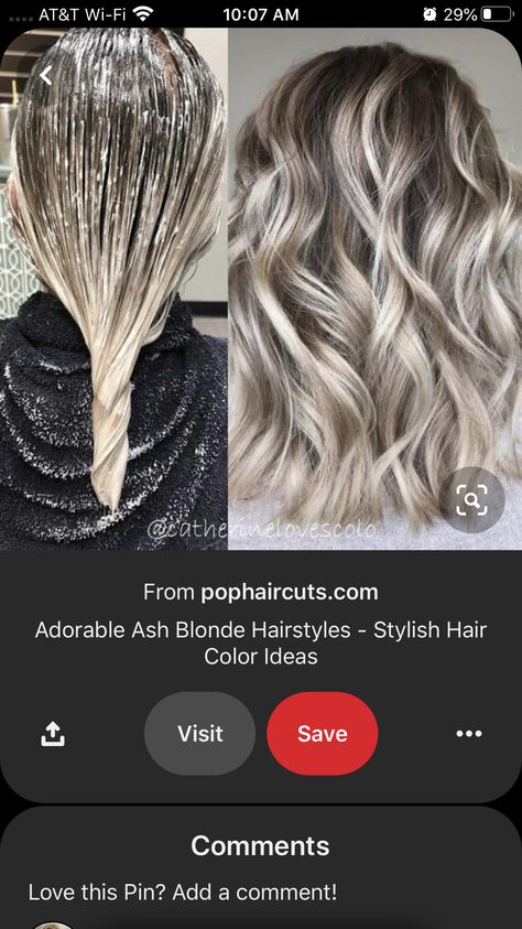 Pearl Bayalage Hair, Bayalage Hair, Icey Blonde, Stylish Hair Colors, Blonde Hair Inspiration, Blonde Hair Looks, Ash Blonde, Hair Colors, Hair Looks