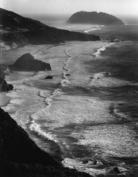 Ansel Adams '46 CA Point Sur, Big Sur