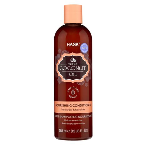 Hask Shampoo, Coconut Oil Conditioner, Coconut Oil Shampoo, Coconut Shampoo, Monoi Oil, Pure Coconut Oil, Strengthen Hair, Nourishing Shampoo, Sulfate Free Shampoo