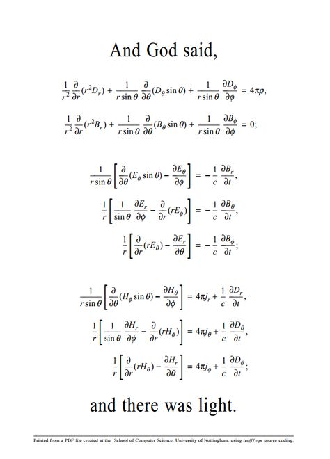 God said and there was light Physics Thoughts, Light Notes Physics, Light Physics, And God Said, God Equation, Law Of Physics, Physics Related Quotes, Maths And Physics Aesthetic, Physics Quotes Science Thoughts