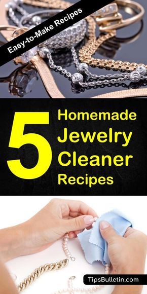 Find out how to clean your jewelry at home with 5 easy-to-make jewelry cleaner recipes. Simple yet powerful DIY jewelery cleaning solutions for silver, gold, diamond, and pearls. Ideal make your rings, earrings and chains shine again.#jewelry #cleaning #silvercleaning #goldcleaning Cleaning Recipes, Homemade Jewelry Cleaner, Jewelry Cleaner Diy, Homemade Toilet Cleaner, Clean Gold Jewelry, Jewelry Cleaning, Cleaner Recipes, Diy Cleaners, Fashion Organization