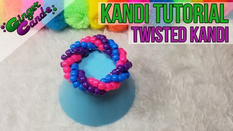 Kandi For Beginners, How To Make Kandi, Kandi Tutorial, Kandi Jewelry, Kandi Necklace, Diy Kandi Bracelets, Kandi Inspo, Festival Bracelets, Diy Jewelry Making Tutorials