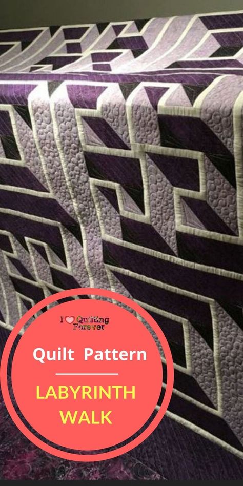 Labyrinth Quilt Pattern, Labrynth Quilt Pattern Free, Labyrinth Walk Quilt Pattern Free, Labyrinth Quilt Pattern Free, Illusion Quilts Pattern, Maze Quilt Patterns Free, Interwoven Quilt Pattern Free, Illusion Quilt Pattern Free, Walk About Quilt Pattern Free