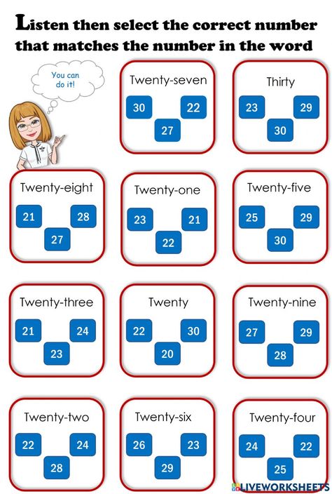 Number Names, Preschool Math Worksheets, Brain Gym, Creative Activities For Kids, Preschool Math, Creative Activities, Worksheets For Kids, Math Worksheets, Activities For Kids