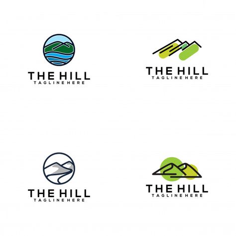 Logos, Church Logo Inspiration, Hill Logo, Business Branding Inspiration, Church Logo, Mountain Logos, Online Logo Design, Logo Project, Cafe Logo