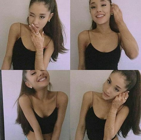 She makes me happy♡ xxxR.Arianator Nickelodeon Victorious, Ariana Grande 2015, Ariana Grande 2014, Honeymoon Avenue, Ariana Grande Fans, Ariana Grande Photos, Ariana Grande Pictures, Caption This, Ariana G