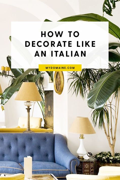 The best Italian decorating tips Modern Italian Decor, Italy Homes Interior, Italian Living Room Decor, Italian Style Decor, Italian Home Aesthetic, Italian Inspired Home, Coolest Hotels, Rustic Italian Decor, Italian Style Home