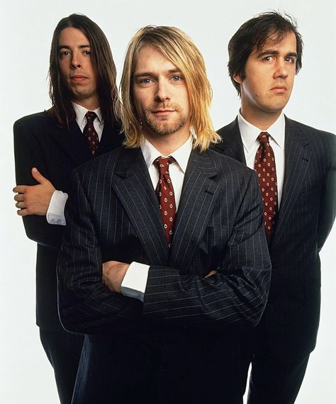 Nirvana Pictures, Nirvana Fashion, Nirvana Art, Nirvana Songs, Kurt Cobain Photos, Band Photoshoot, Nirvana Band, The Smashing Pumpkins, Temple Of The Dog