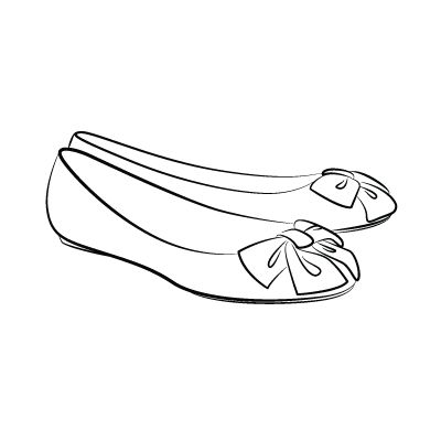 Flat Ballet Shoes Drawing Flats Drawing, Shoes Drawing Step By Step, How To Draw Ballerina Shoes, Shoe Designs Drawing, Footwear Drawing, Shoes Drawing Ideas, Shoe Illustration, Shoes Draw, Shoes Sketch