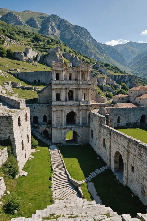 Step Back in Time: Explore These Historical Landmarks in Albania! Albania City, Image Prompts, Dream Holidays, Albania Travel, Stone City, Historical Landmarks, Gap Year, Round The World, Dream Holiday