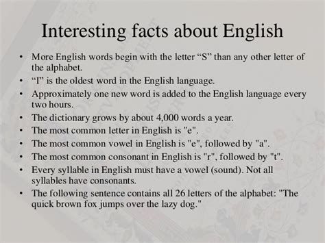 10 Interesting Facts About the English Language Unknown Facts About English Language, English Facts Interesting, Interesting Facts About English Language, Facts About English Language, Facts About English, Linguistics Study, English Facts, Airplane Quotes, Improve English Writing