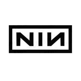 NIN Nine Inch Nails band music listed in music and bands decals. Issues Band, Nails Logo, Rock Band Logos, Nail Logo, Nine Inch Nails, Nine Inch, Music Logo, Band Logos, Great Bands