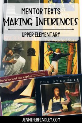 If you are looking for inference mentor texts or read alouds for teaching inferences, definitely check out this post. It shares 6 read alouds that are perfect for teaching your students to make inferences. Inference Read Alouds, Teaching Literary Elements, Teaching Story Elements, Inference Activities, Jennifer Findley, Literary Text, 6th Grade Reading, Teaching 5th Grade, Literary Elements