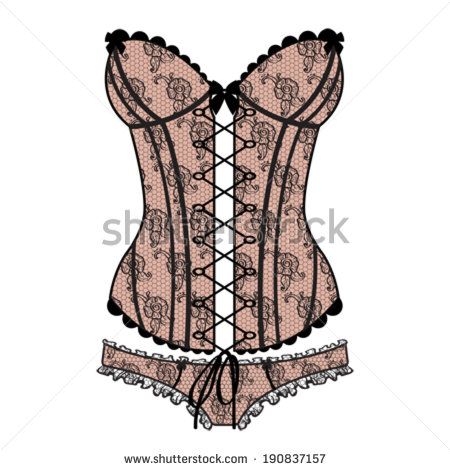 Body Lingerie, Lingerie Shower, Graphics Drawing, White Bras, Images Vintage, Fashion Design Sketches, Art Icon, Bras And Panties, Eps Vector