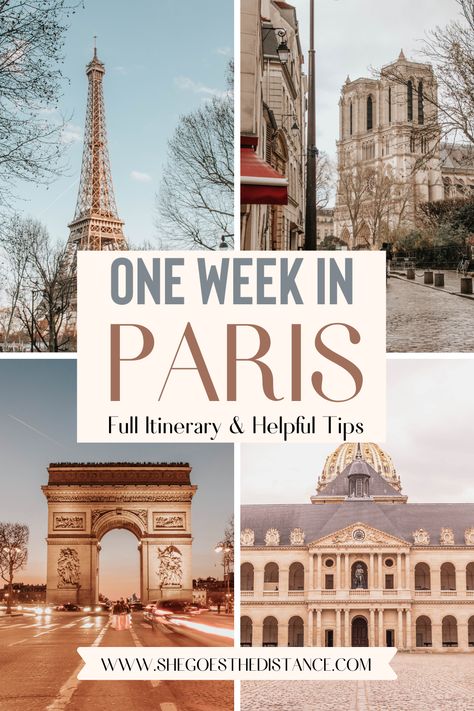 Paris One Week Itinerary, 10 Days In Paris, Paris And Amsterdam Itinerary, Paris Honeymoon Itinerary, 2 Weeks In Paris, Paris Travel Itinerary, 6 Days In Paris Itinerary, 1 Week In Paris, One Week In Paris