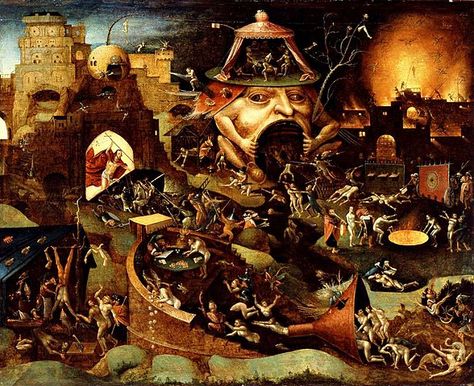 Hieronymus Bosch- Dante's Inferno Jeronimus Bosch, Hieronymus Bosch Paintings, Hieronymous Bosch, History Wallpaper, Jan Van Eyck, Garden Of Earthly Delights, Hieronymus Bosch, Albrecht Durer, Hur Man Målar