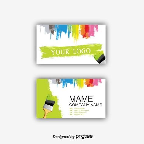 decoration,paint decoration,interior,business,card,company,paint,pigments Paint Decoration, Paint Logo, Business Card Design Black, Visit Card, Painting Logo, Art Business Cards, Buisness Cards, Watercolor Flower Background, Bookmark Craft