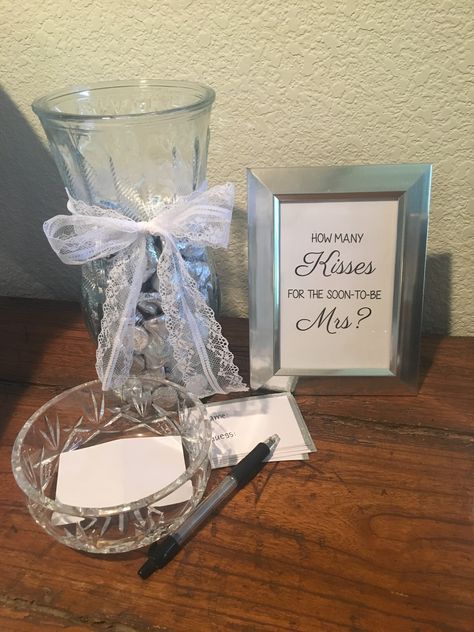 How Many Kisses For The Soon To Be Mrs, Kisses For The Mrs, Soon To Be Mrs, Bridal Shower Planning, June 2024, Wedding Shower, Maid Of Honor, Engagement Party, Shower Ideas