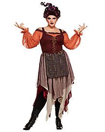 Women's Plus Size Halloween Costumes for 2021 - Spirithalloween.com Mary Sanderson Costume, Sanderson Sisters Costumes, Hocus Pocus Halloween Costumes, Sister Costumes, Mary Sanderson, Made Costume, Party City Costumes, Stranger Things Costume, Alice In Wonderland Dress