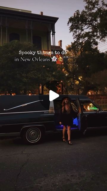 New Orleans ⚜️ NOLA Travel | Hotels | Food | Tips 🎺 on Instagram: "@caitlinorellanahome is guiding us to the most spooky things to do in New Orleans!👻

💡In New Orleans, explore spooky sites with ghost tours in the French Quarter, delve into Voodoo rituals, and visit haunted locations on history tours. Cemetery visits and mystery dinners also offer eerie experiences, blending history and the paranormal for a chilling adventure in this mystical city.

What’s your favorite thing about New Orleans?❤️

📍Pharmacy Museum
📍Muriel’s Overlooking Jackson Square
📍New Orleans’ Cementries
📍Coven House
📍Tarot Hearse
📍Rumored Haunt, Vessel" Spooky New Orleans, New Orleans Halloween, Make A Photo Album, Spooky Things, Scary Facts, Mystery Dinner, Jackson Square, Ghost Tour, Most Haunted