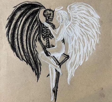 Seeking Peace, Meaningful Drawings, Tattoo Design Book, Angel Tattoo, Dark Art Illustrations, Tattoo Design Drawings, Book Art Drawings, Creative Tattoos, Cool Art Drawings