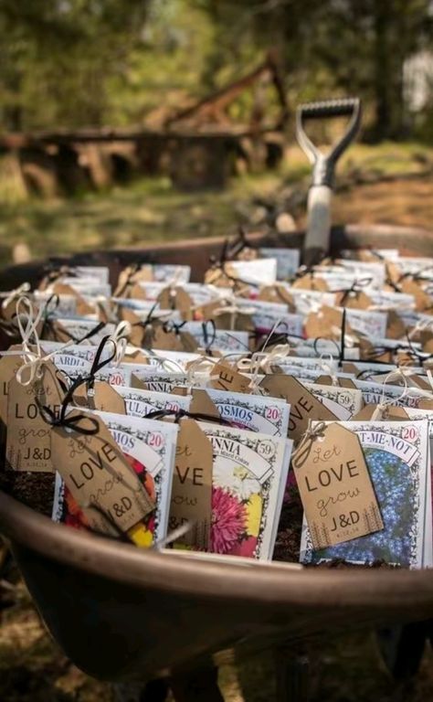 Flower Seeds Wedding Favor, Gifts For Wedding Guests, Wedding Tiktok, Flower Seed Favors, Parting Gifts, Flower Seed Packets, Wildflower Wedding Theme, Summer Wedding Favors, Seed Packets Favors