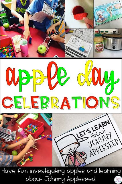 Johnny Appleseed Day Activities, Johnny Appleseed Birthday Party, Johnny Appleseed Party, Apple Day In Kindergarten, Johnny Appleseed Food Ideas, Apple Room Transformation, Johnny Appleseed Day Snacks, Johnny Appleseed Activities Kindergarten, Jonny Appleseed Activities