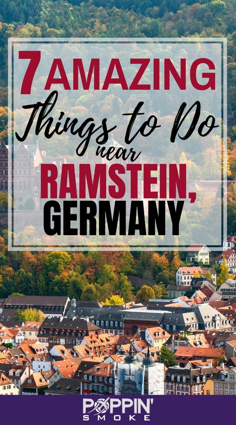 These are the best things to do near Ramstein, Germany! If you're at Ramstein Air Base or in the Kaiserslautern area, add these to your list, whether you want a day trip or a weekend getaway! #ramsteinAB #Kaiserslautern #ramsteingermany #militarytravel #landstuhlcastle #nansteincastle #heidelberg #baddurkheim #triergermany #strasbourg #bastogne #munich # Ramstein Germany, Cochem Germany, Koblenz Germany, Hanover Germany, Moving To Germany, Bonn Germany, Leipzig Germany, Germany Castles, Military Life