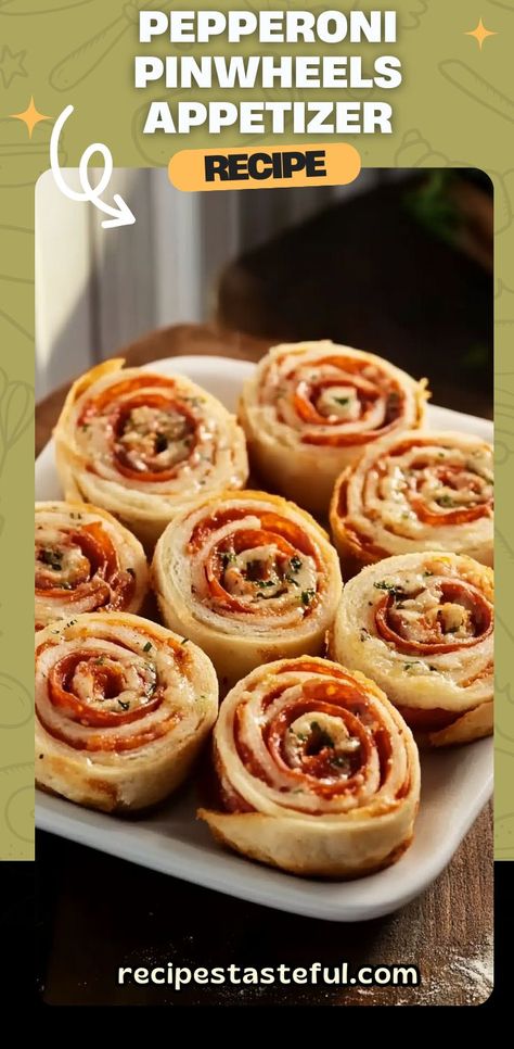 These Pepperoni Pinwheels are a simple yet flavorful appetizer perfect for any party or casual gathering. With a delicious combination of cream cheese, pizza sauce, mozzarella, and pepperoni wrapped in soft flour tortillas, these bite-sized treats will quickly become a crowd favorite. Make ahead and refrigerate for an easy, no-fuss snack! #PepperoniPinwheels #AppetizerIdeas #PartySnacks #EasyRecipes #PizzaPinwheels Pepperoni Appetizers, Tortilla Pinwheel Appetizers, Pepperoni Pinwheels, Cream Cheese Pizza, Soft Flour Tortillas, Mediterranean Snacks, Pizza Pinwheels, Tortilla Pinwheels, Cheese Pinwheels