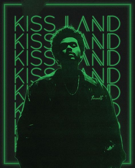 500 Likes, 26 Comments - TXE © (@thaxoedits) on Instagram: “this looked way better in my head. @theweeknd” Dark Green Album Covers, The Weeknd Green Aesthetic, The Weeknd Kissland Aesthetic, Weeknd Aesthetic Poster, Kissland Aesthetic, Weeknd Kissland, The Weeknd Jacket, Spring Ads, The Weeknd Aesthetic