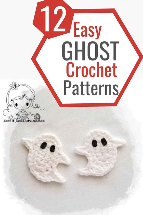 Crochet ghost pattern applique Mini Crochet Ghost Pattern Free, Ghost Earrings Crochet, Ghost Applique Crochet Pattern, Crochet Ghost Garland Pattern, Tiny Crochet Ghost Pattern, Mini Ghost Crochet, Easy Crochet Ghost Pattern, Flat Ghost Crochet Pattern, Crochet Ghost Earrings Free Pattern