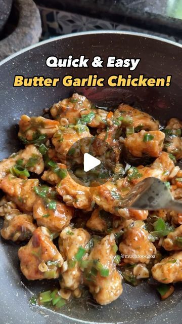 Butter Garlic Chicken, Asees Kaur, Chicken Starter, Chicken Fillets, Chicken Starter Recipes, Chicken Garlic, Easy Chicken Recipe, Garlic Recipe, Liver Recipes