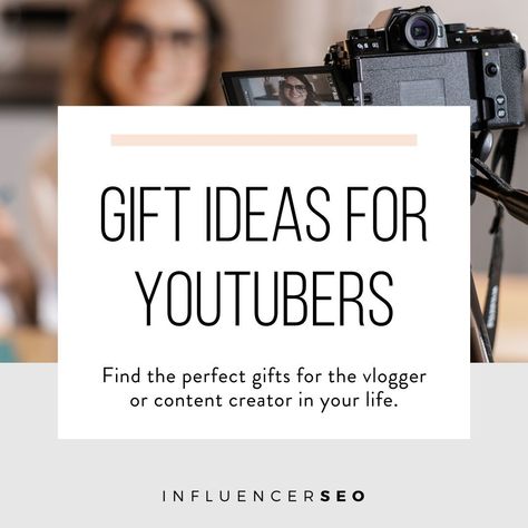 Make the holidays merry and bright for the YouTuber or vlogger in your life! Our handpicked gift guide features 23 presents that cater to every aspect of their video-making journey. From gadgets to gear, give a gift that amplifies their creativity and fuels their passion. #YouTubeChristmas #VloggingLife #GiftsForCreators Influencer Gift Ideas, Youtube Tips, Making Youtube Videos, Youtube Stars, Monogrammed Leather, Simple Gifts, Dry Erase Board, Video Maker, Your Brain