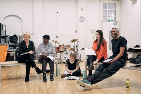 Actor: Juliet Stevenson  Rehearsals for play: The Doctor Year: 2020 Theatre: Almeida Theatre  London The Doctor, Rehearsal Room Theatre, Almeida Theatre, Juliet Stevenson, Play Rehearsal, Rehearsal Room, Theatre London, 2024 Vision, Dali