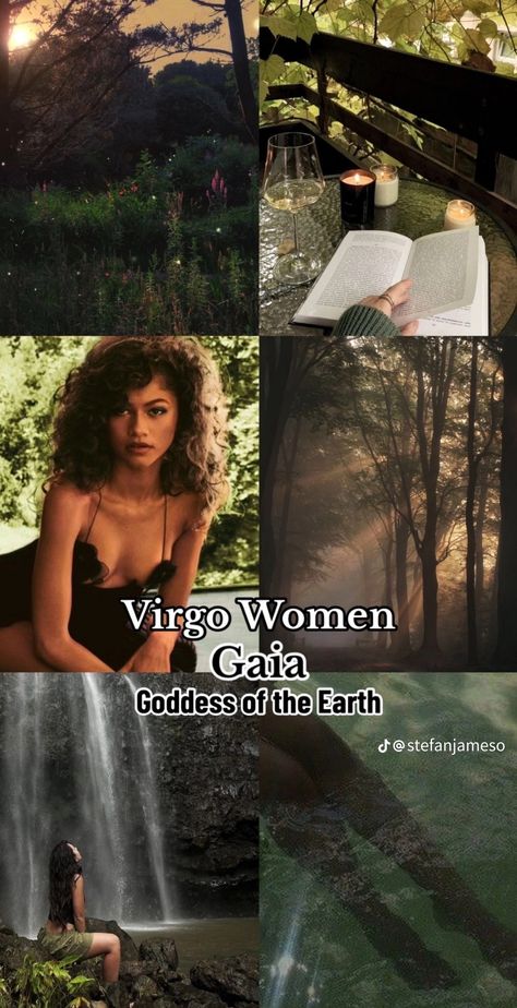 Virgo + Core + Aesthetic, Virgo Earth Sign, Virgo Outfits, Venus In Virgo, Virgo Goddess, Gaia Goddess, Virgo Personality, Virgo Memes, Virgo Art