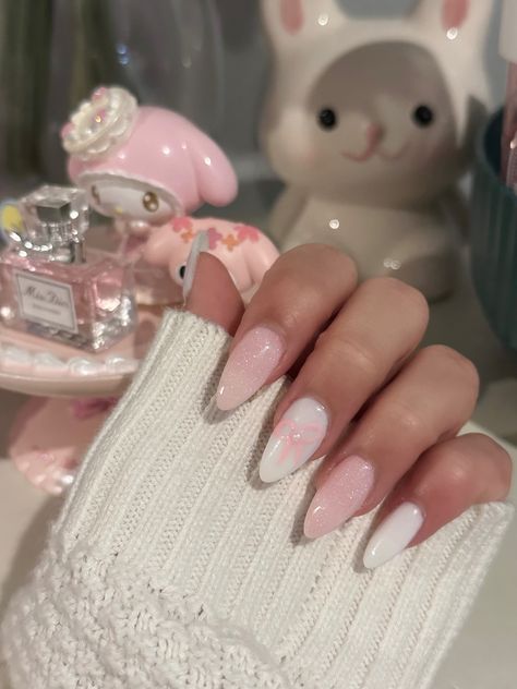 Asian Nails Korea, Nail Extensions Acrylic, Asian Nails, Cat Nails, Really Cute Nails, Nails Only, Colorful Nail Designs, Pink Acrylic Nails, Love Nails