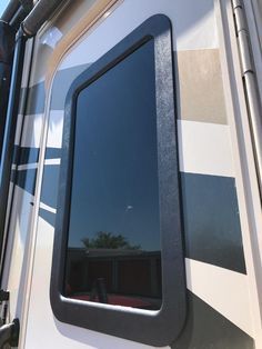 RV window Camper Updates, Rv Windows, Camper Windows, Rv Upgrades, Camper Maintenance, Camper Redo, Rv Mods, Small Camper, Camping Usa