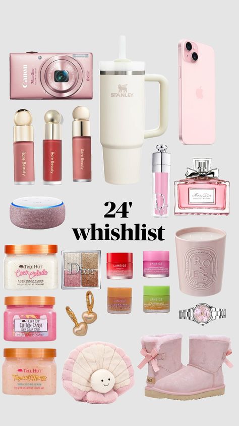 24' whishlist #pilatesprincess #pinkaesthetic #wishlist #birthday #cleangirl #selfcareaesthetic #sephorawishlist #rarebeauty 17th Birthday Wishlist, Birthday Must Haves, Birthday Gift List, Cute Christmas Ideas, 17th Birthday, Birthday Wishlist, Dancing Queen, Gift List, Christmas Wishlist