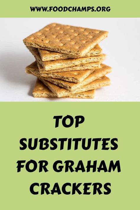 Running low on Graham crackers? Well, you can still make your cheesecake, as there are plenty of Graham cracker substitutes. Read our list to find out more. Substitute For Graham Cracker Crust, Graham Cracker Crust Substitute, Sugar Free Graham Crackers, Graham Cracker Biscuits, Gluten Free Graham Cracker Crust, Arrowroot Biscuits, Gram Crackers, Magic Cookie Bar Recipe, Healthy Crackers