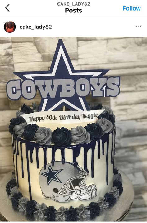 Dallas Cowboy Cake For Men, Cowboy Cakes For Men, Cowboys Cake For Men, Cowboys Football Cake, Cakes For Mens Birthday, Cowboys Birthday Cake, Dallas Cowboys Birthday Cake, Dallas Cowboys Birthday Party, Cowboys Cake