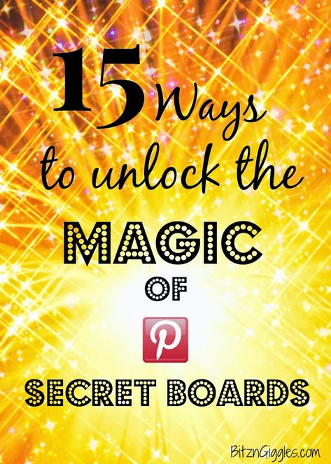 Are you using your Pinterest secret boards to their fullest potential? Here are 15 great ideas to fill your secret boards! {BitznGiggles.com} #Pinterest, #secret Pinterest Tutorial, Pinterest Tutorials, Pinterest Guide, Learn Pinterest, Pinterest Hacks, Pinterest Help, E Business, Secret Boards, Pinterest Management