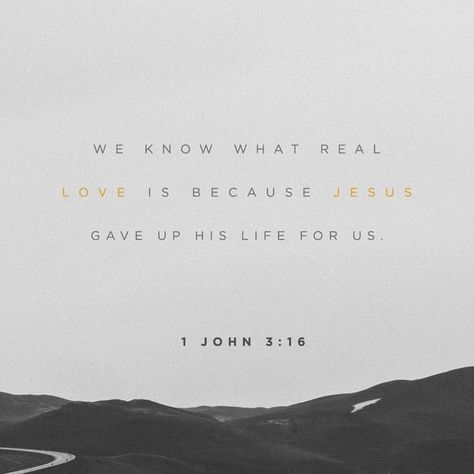 1 John 3 16, Bible Challenge, John 3 16, John 3:16, John 3, Jesus Is Lord, Daily Bible, 1 John, Verse Of The Day